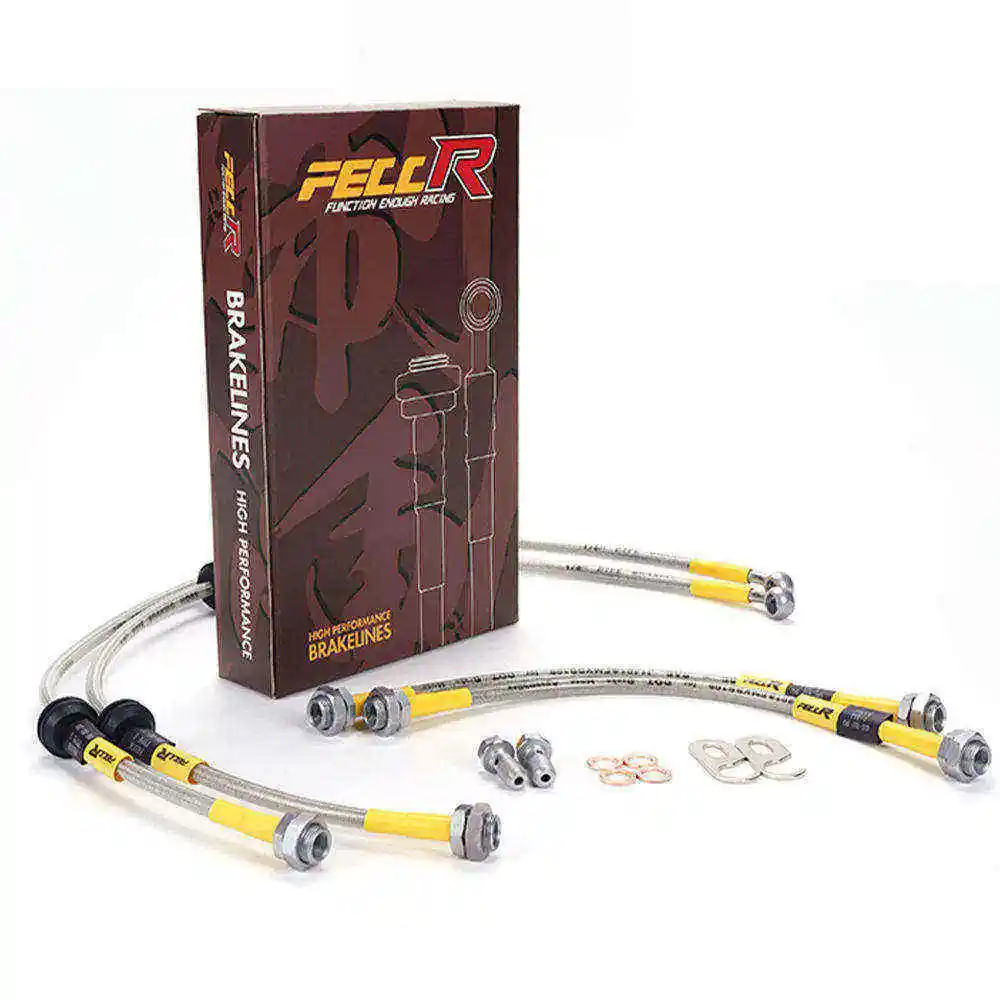 FECCR brake hose steel hose modification for all cars upgradeable explosion-proof steel hoses for Accord Camry Corolla BMW 3