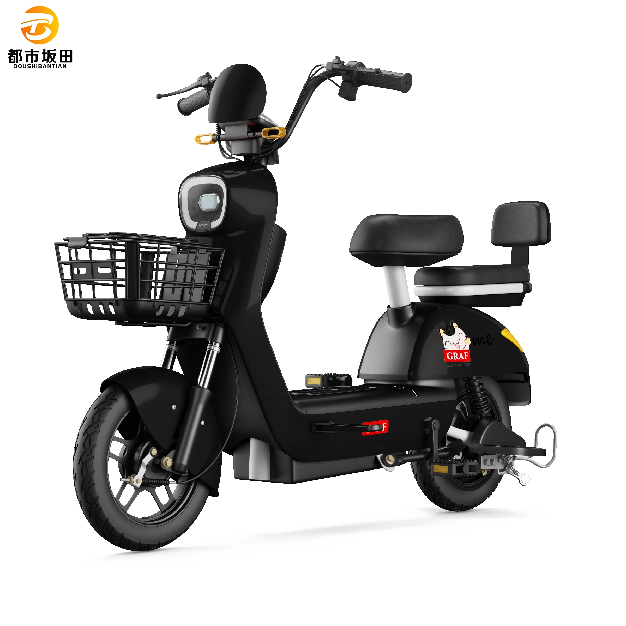 New style 2 wheel seat electric bicycle best-selling export Southeast Asia 48V electric bicycle high-speed electric scooter