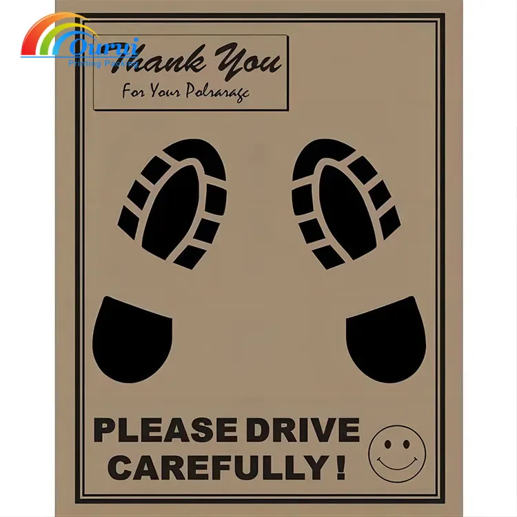 Design Car Anti Slip Floor Mats Corners Anti Slip Mat Car Top Quality New Black Bag Set PVC Universal Time Packing Paper Card