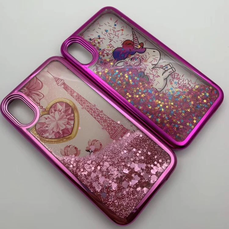 
for LG lg stylo 4 phone case girly cell phone case with electroplate tpu liquid phone case 2019 