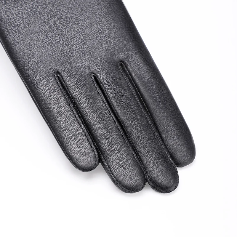 Hot Sale Style Real Leather Warm Cool Women Leather Winter Gloves
