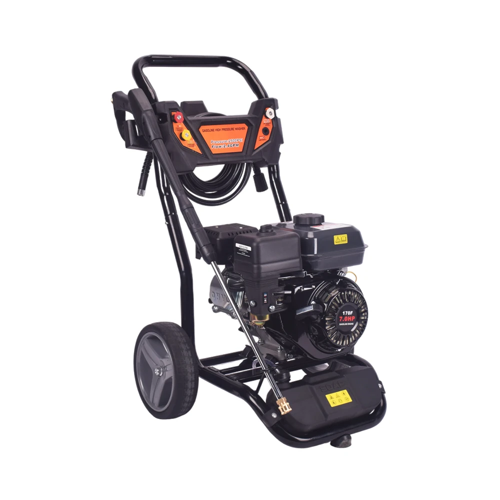 Newland portable farm use 2L big detergent tank italy petrol high pressure water cleaning washer machine