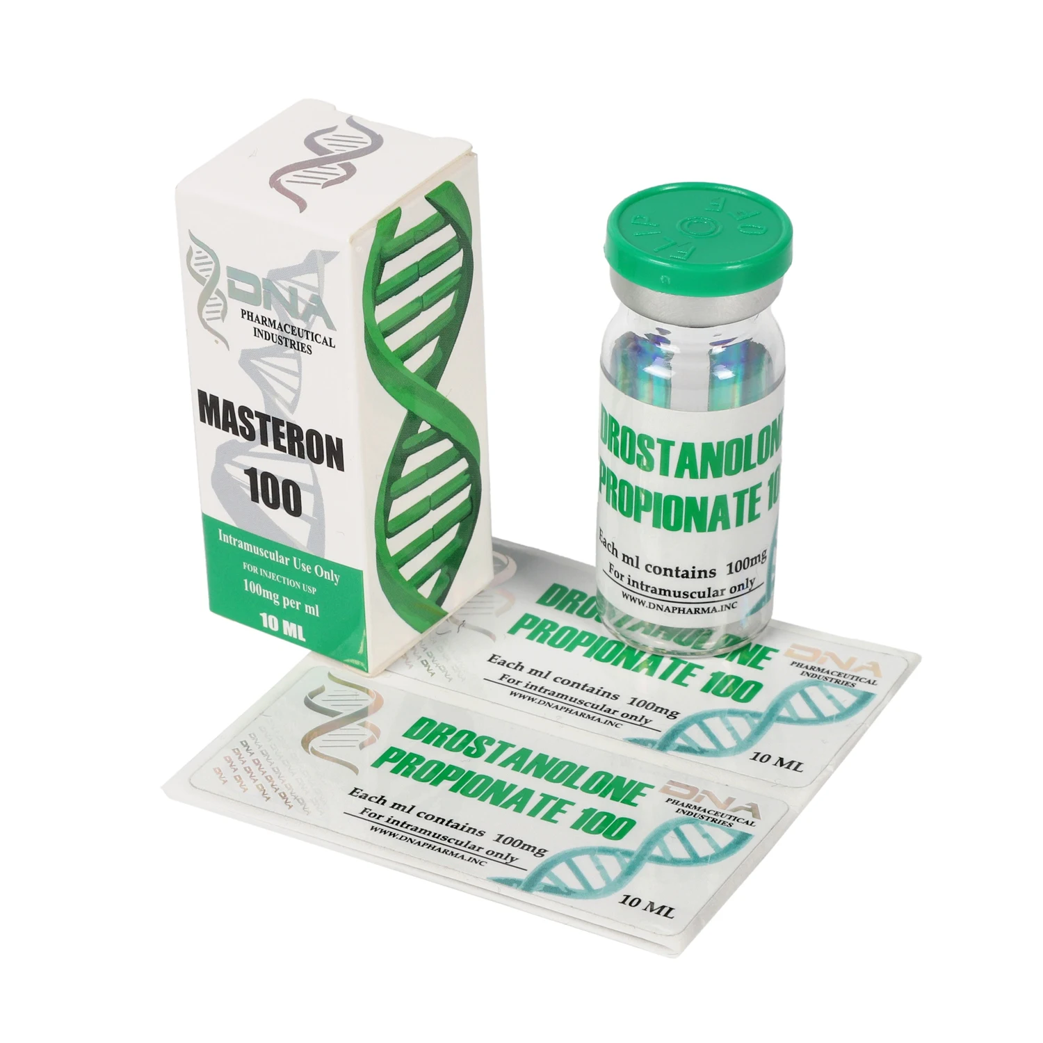 Custom hologram medical 10ml steroid vial  injection bodybuilding packaging box