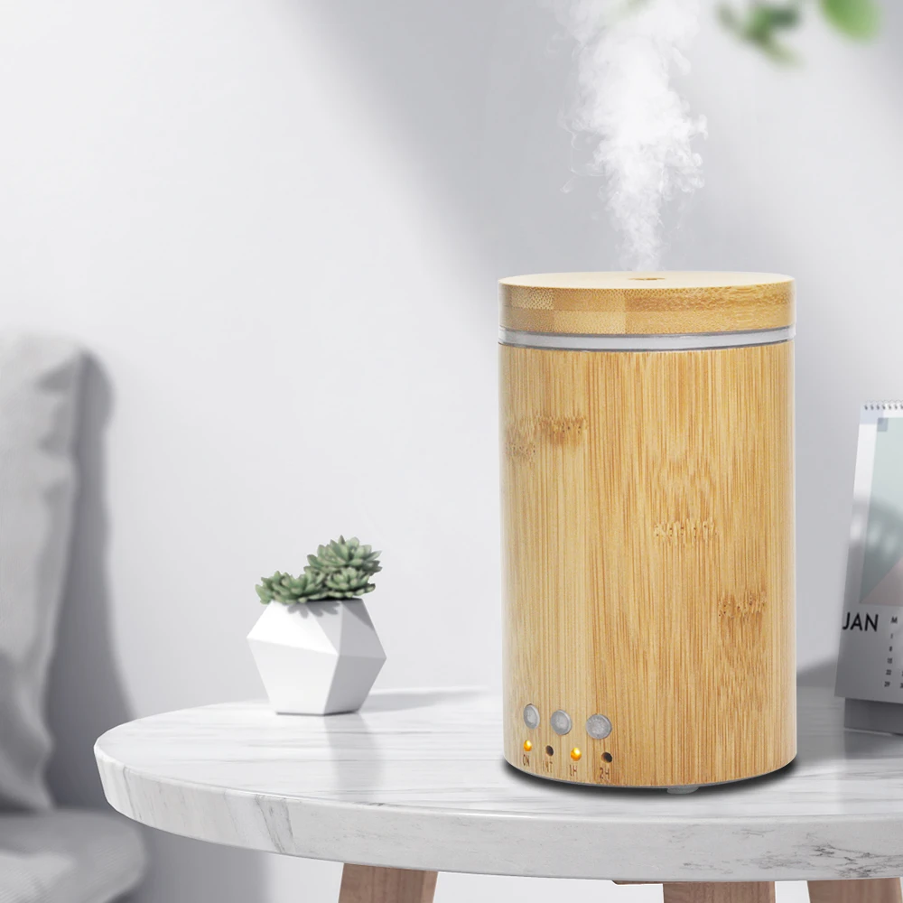 Train Humidifier Bamboo  Speaker VVPEC Gadgets for Every Home Aroma Diffuser