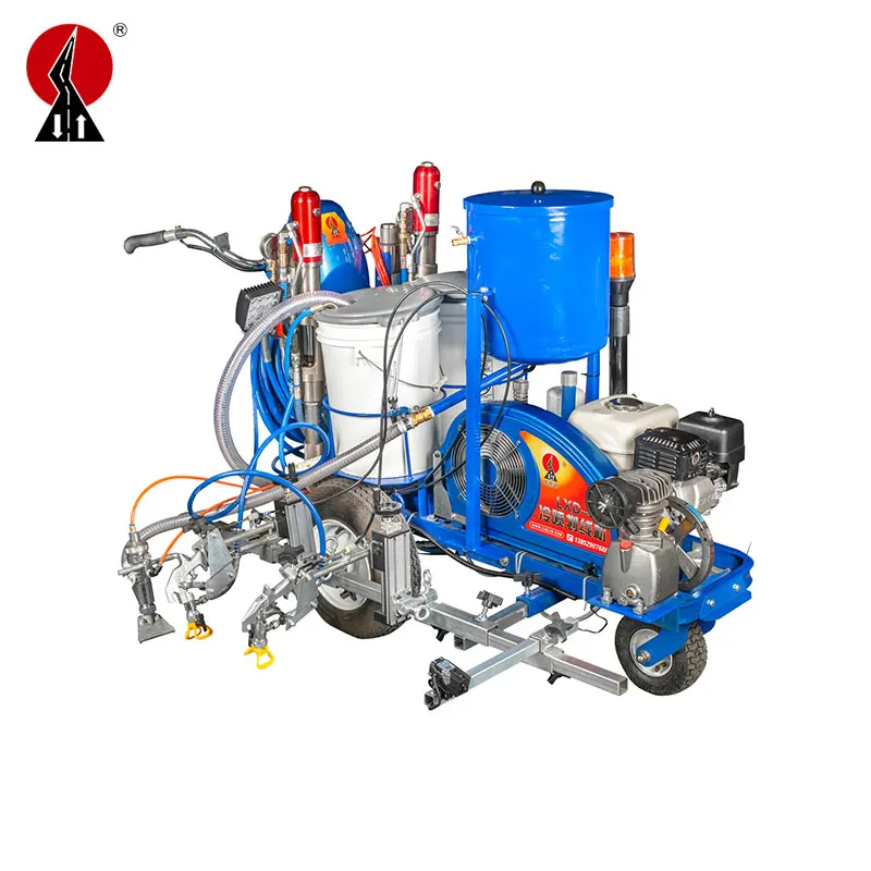 Двухцветная маркировочная гидравлическая линия маркер дорожная линия оборудование для распыления