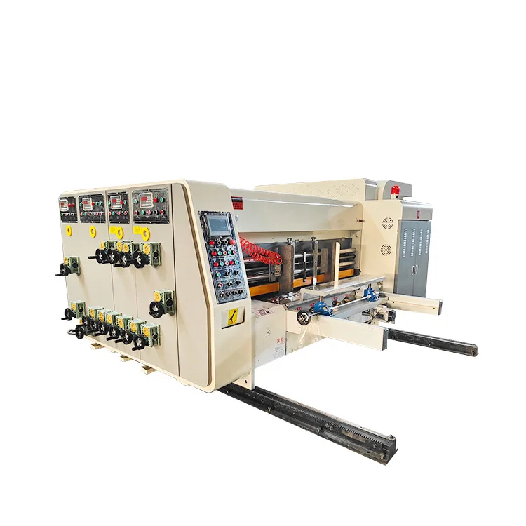 Corrugated Cardboard Box Making Machine Printing Slotting Die Cutting Machine