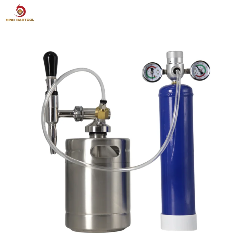 Домашнее варение нержавеющая сталь азотная инфузионная кофейная бочонка нитро холодная кофеварка