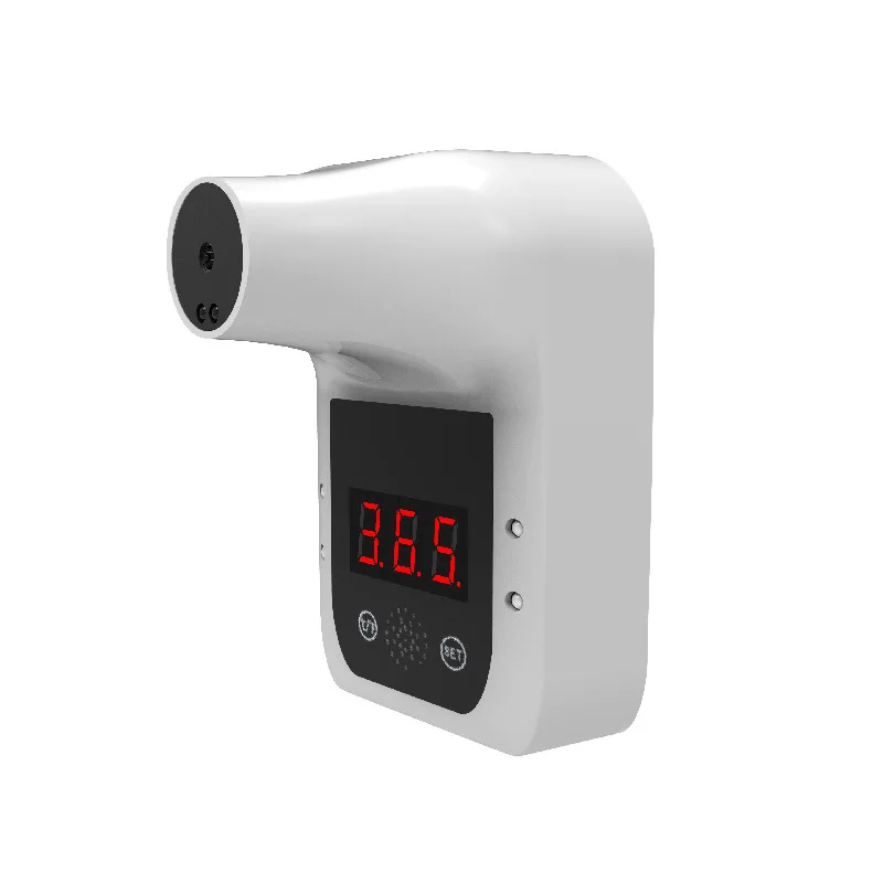 GP-100 Wall-mounted temp measurement Thermometer with Voice Broadcast and Alarm System