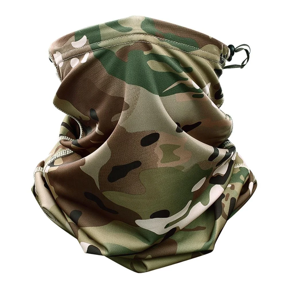 High Quality Camouflage Bandana Tactical Neck Gaiter Dry Fit Tube Face Mask