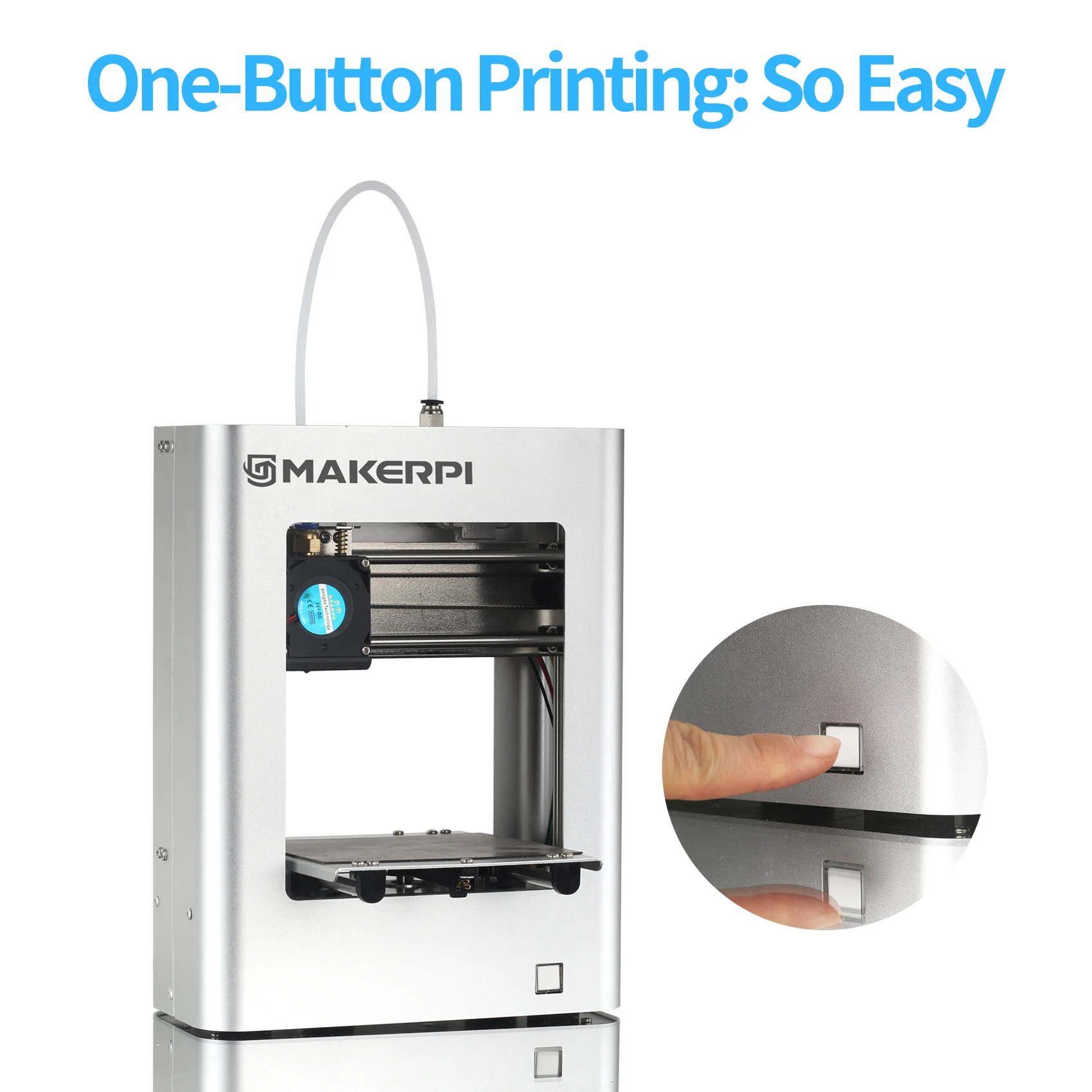 China Manufacturer OEM/ODM MakerPi M1 Small Size Flexible 3d Printer drucker