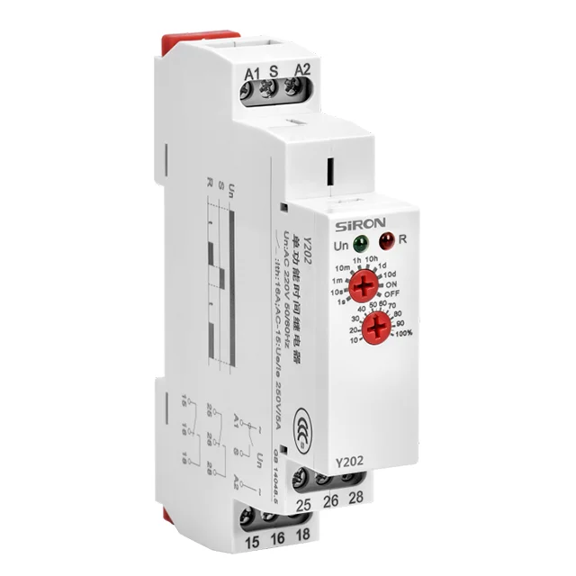 Wide usage Single-function/multi-function led indicate light dc 12v 24v ac 220v 240v time relay