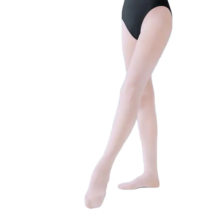 Wholesale Ultra Soft Girls Dance Ballet Tights Dance Ballet Footed Tights 60D 90D Seamless Pantyhose With Holes