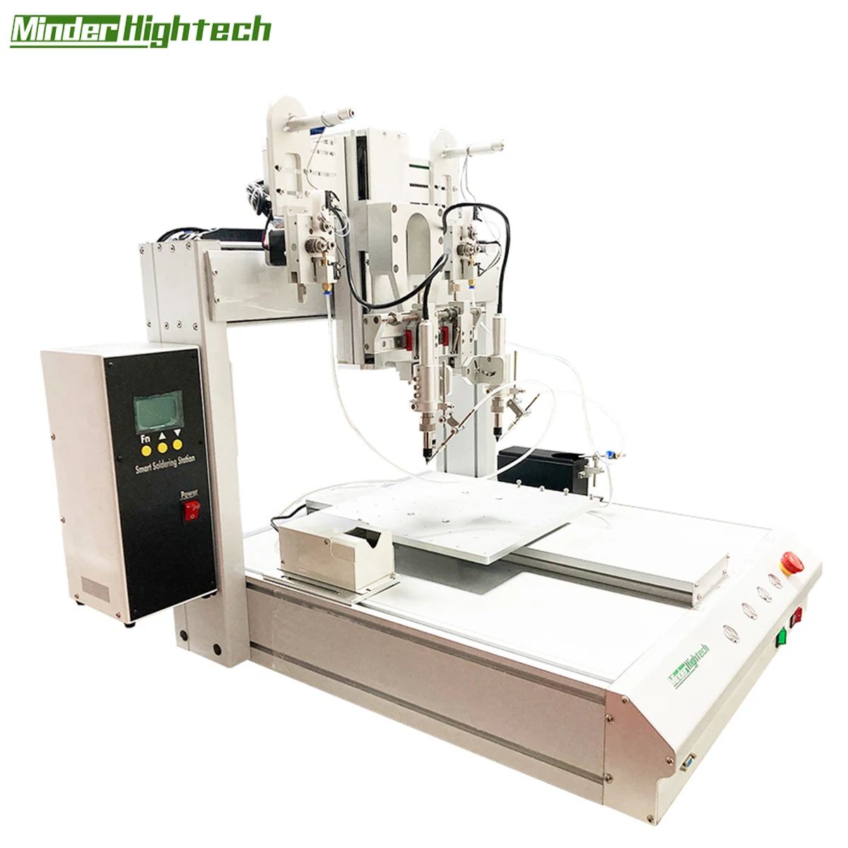 Platform High Frequency Usb Circuit Board Station Four Axis Automatic Soldering robot Machine electronic toy solder iron robot