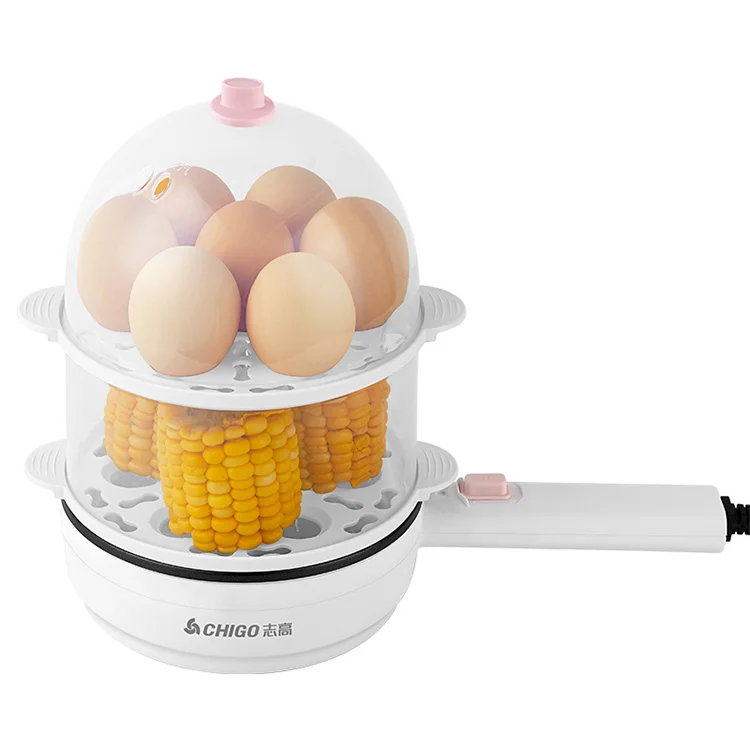 home office student 2 layers electronic 220v 300w 14 eggs boiler Kitchen egg streamer