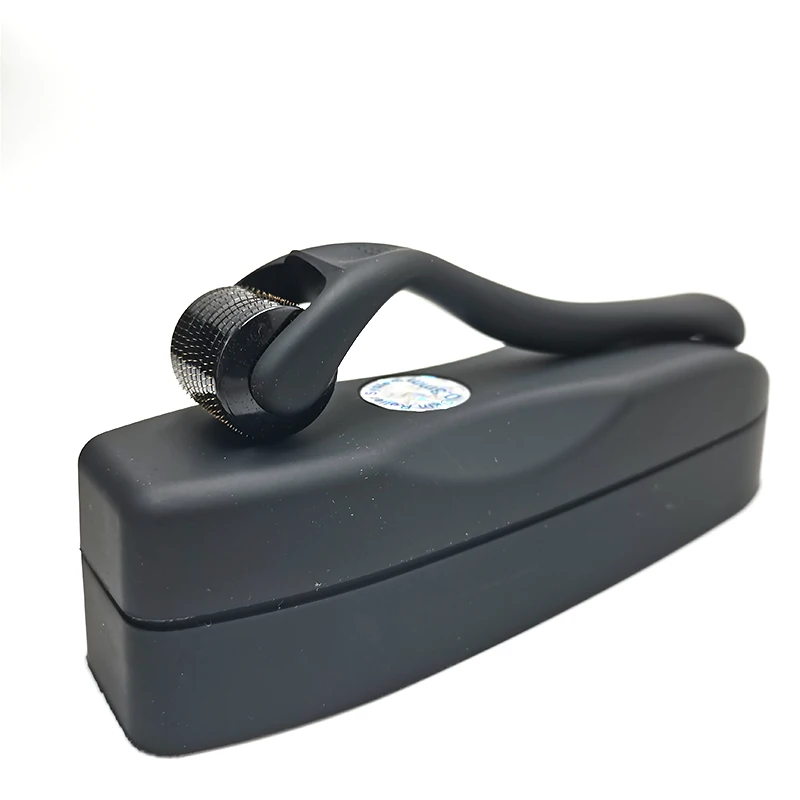 private label men beard growth kit metal 0.5mm derma roller facial dermaroller