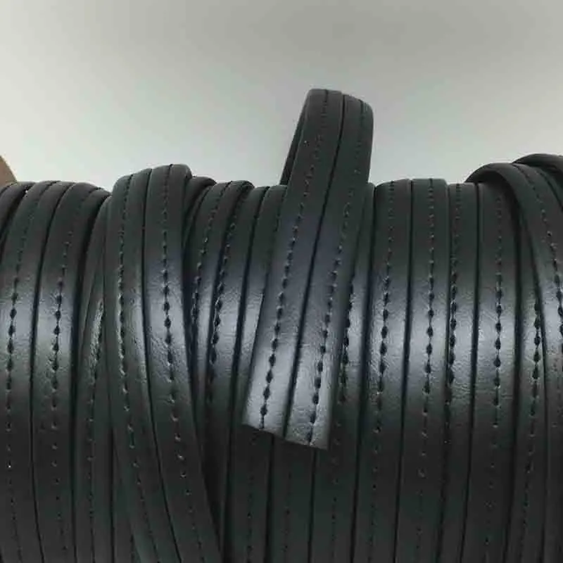 Classic Black Vinyl Marine Outdoor Auto Fabric Boat Upholstery Gimp