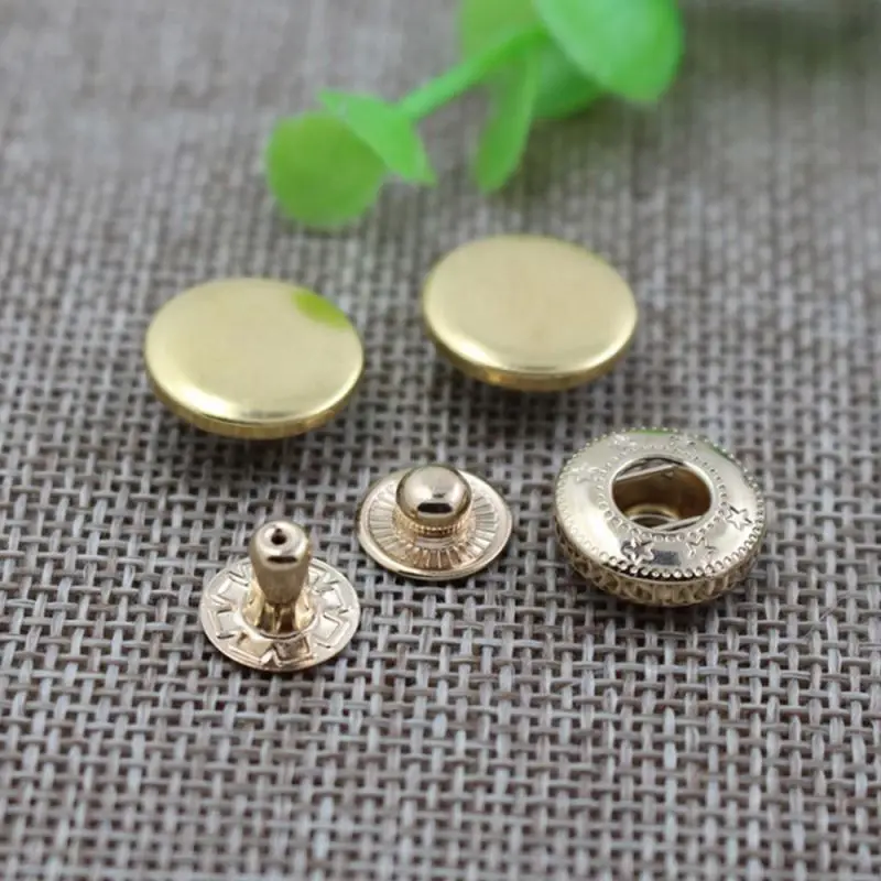 Fancy shirt  rivet garment custom metal snap button sewing accessories metal buttons