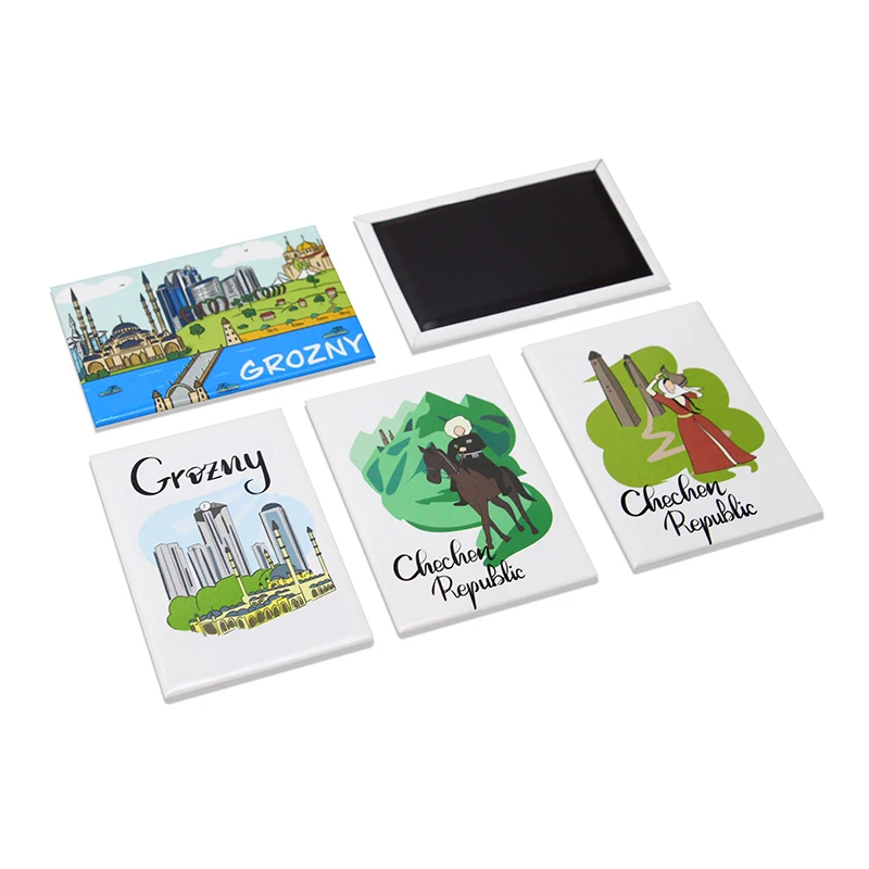 Print Own Design Funny Jamaica Tinplate Refrigerator Magnets Custom Photo Fridge Magnet