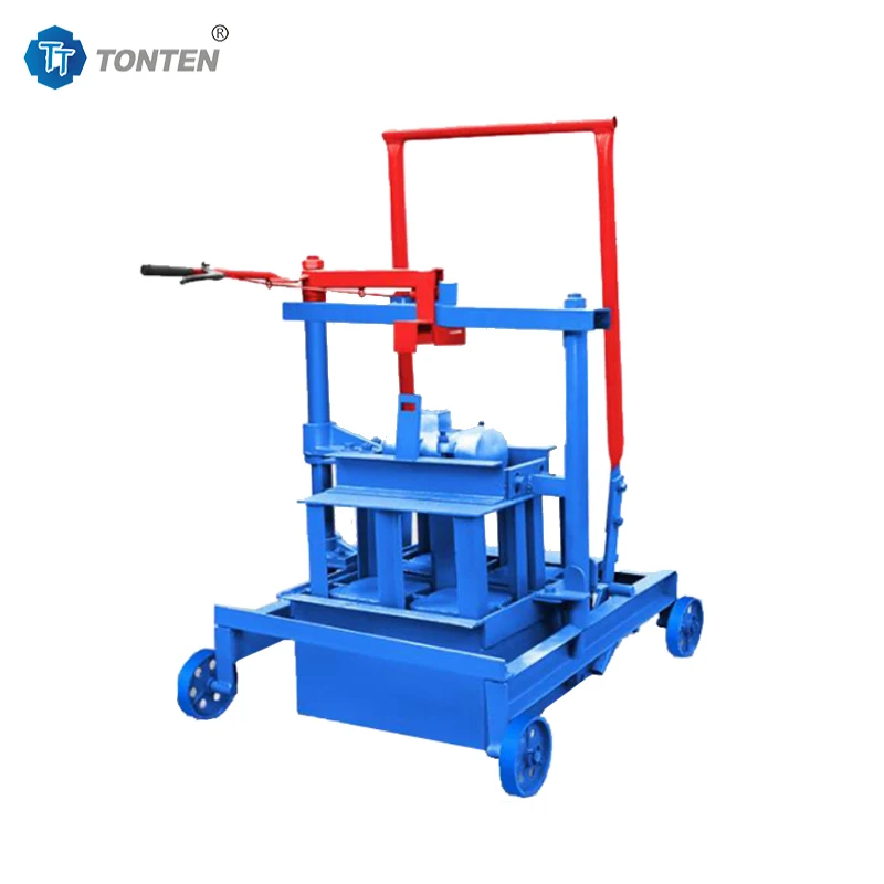 Hot Selling Small Burnt Fired Red Mud Soil Mud Earth Non-Vacuum Extruder Clay Brick Making Machine