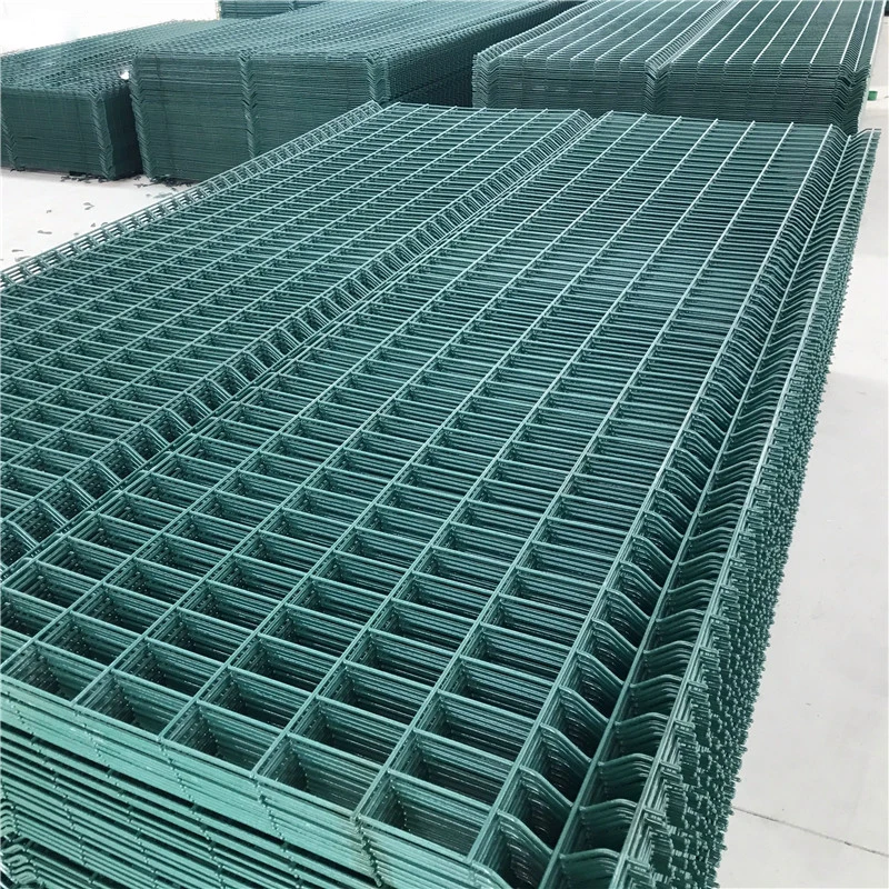 Easily Assembled Cheap Welded Wire Mesh Fence Panels Customized 3D Curvy Welded Wire Mesh Panel Fencing Waterproof