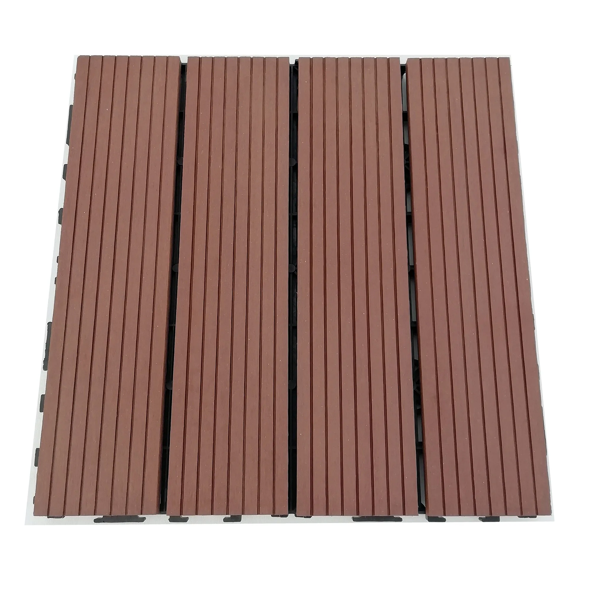 DIY Floor WPC Outdoor Patio Tiles Decking Wood Plastic Composite