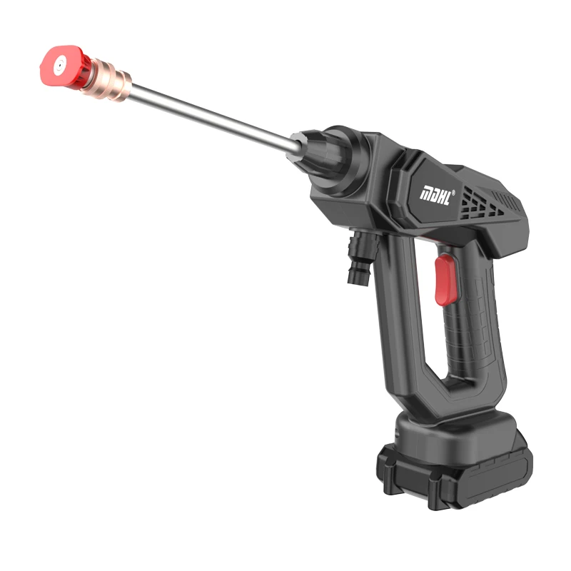 Cordless High Pressure Car Washer Rechargeable Lithium Battery Wireless Car Washing Machine Spray Gun Portable Pressure Washer