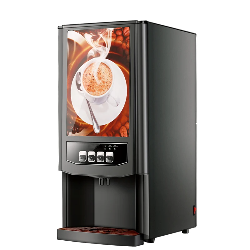 Commercial Coffee Machine Automatic Instant Coffee Milk Tea Juice All-in-One Machine Office Beverage Commercial Coffee Machine