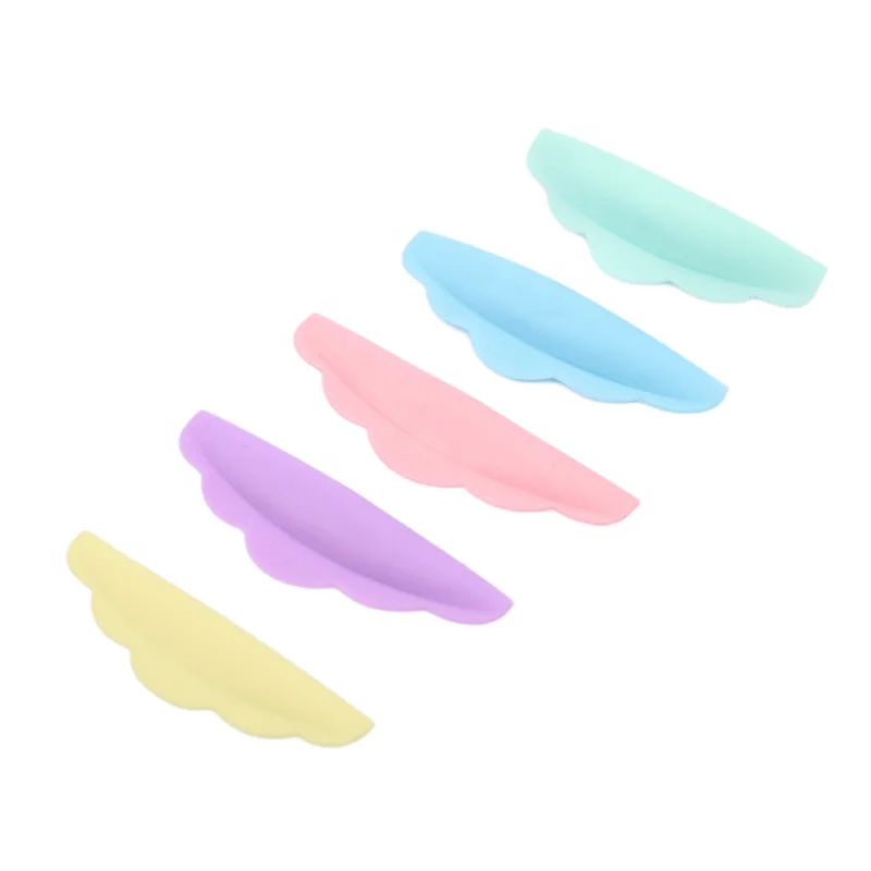5Pairs Eyelash Perm Rod Silicone Eyelash Perming Pad Lash Rods Sticker Lifting Curler Eyelash Perm Patches Lift Shield Tools