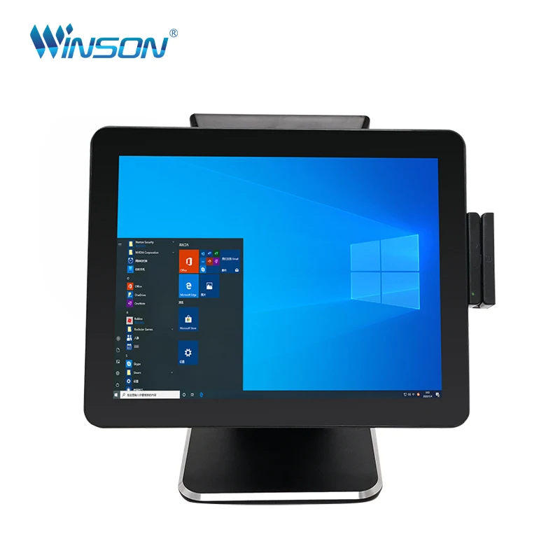 High-end EPOS Detachable Multi-touch Pos System For Grocery Store