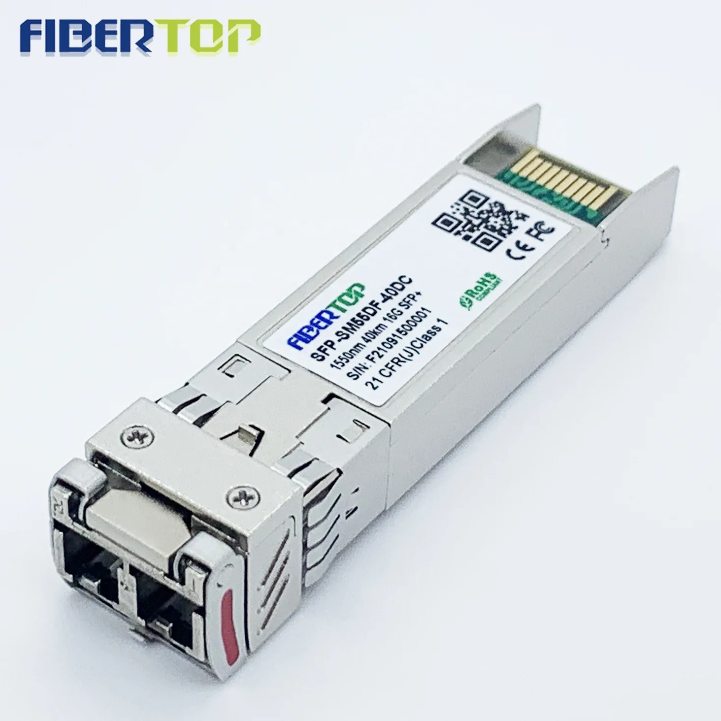 Fibertop для Bracode 57-1000262-01 XBR-000258 Совместимость 16G FC программирования в производственных условиях + ER SMF 1550nm 40 км волоконно-оптический