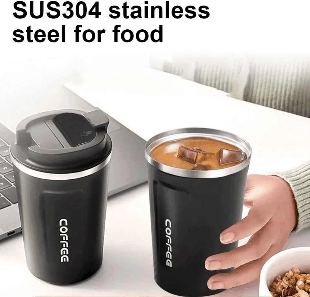 Custom Logo 510ml Tumbler Thermal Vacuum Digital Lid Temperature Coffee Led Smart Flask Water Bottles