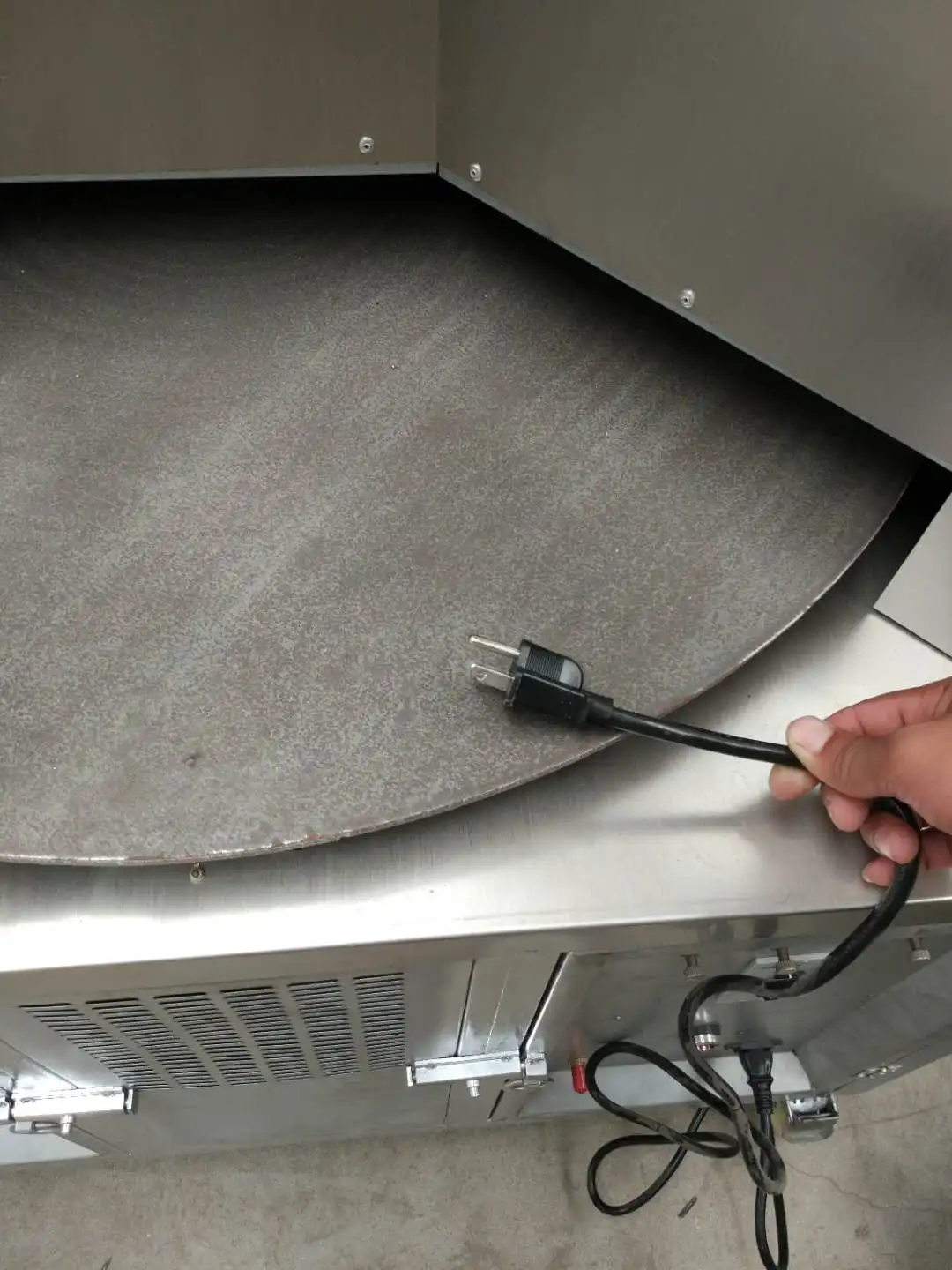 Commercial heavy duty automatic lebanese pita bread maker