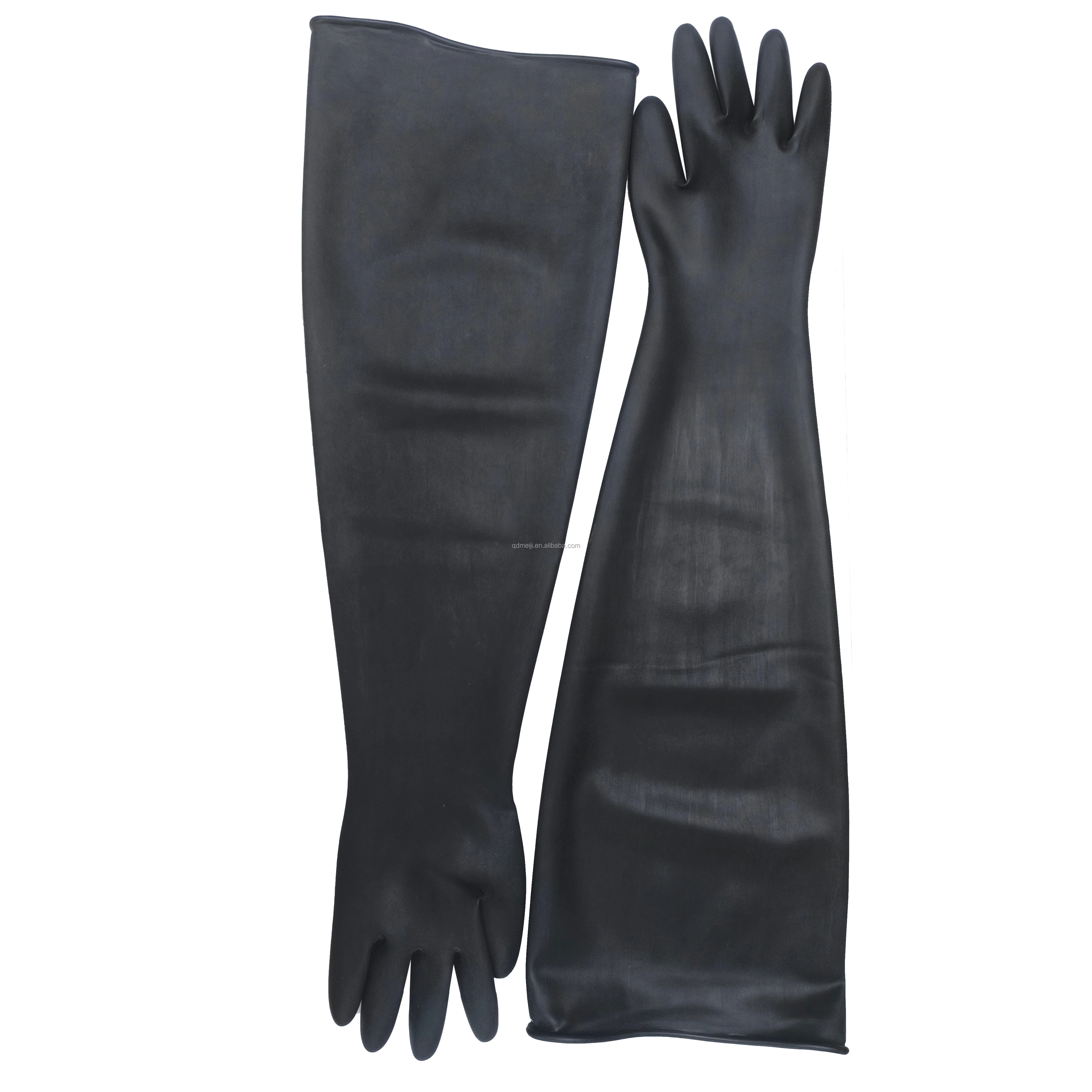 High Acid and Alkali Resistant Butyl Rubber Gloves Honeywell 8B1532A Alternative Grip Enhanced Work Safety Glove Box