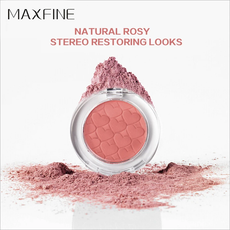 Blush Cheek Cosmetic Label Makeup Palette Powder Waterproof Oem Customized  Packaging