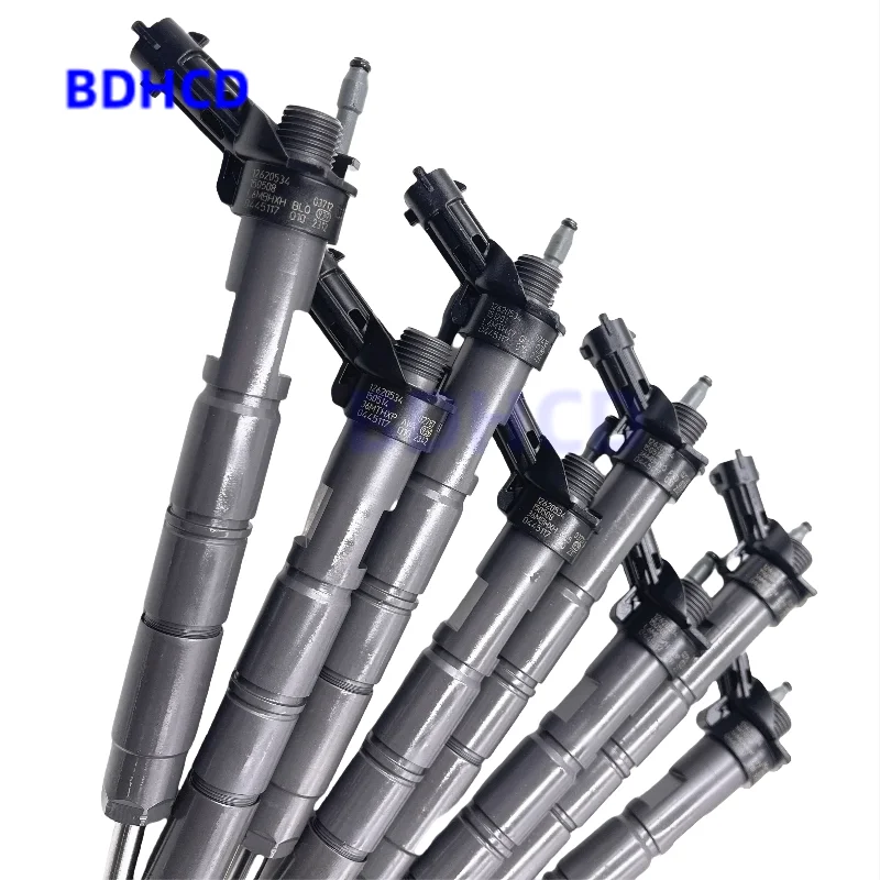 BDHCD Car Parts Auto Spare Part Common Rail Injector 0445117010 0986435410 for Chevrolet Opel Duramax 6.6 LM Engine Parts