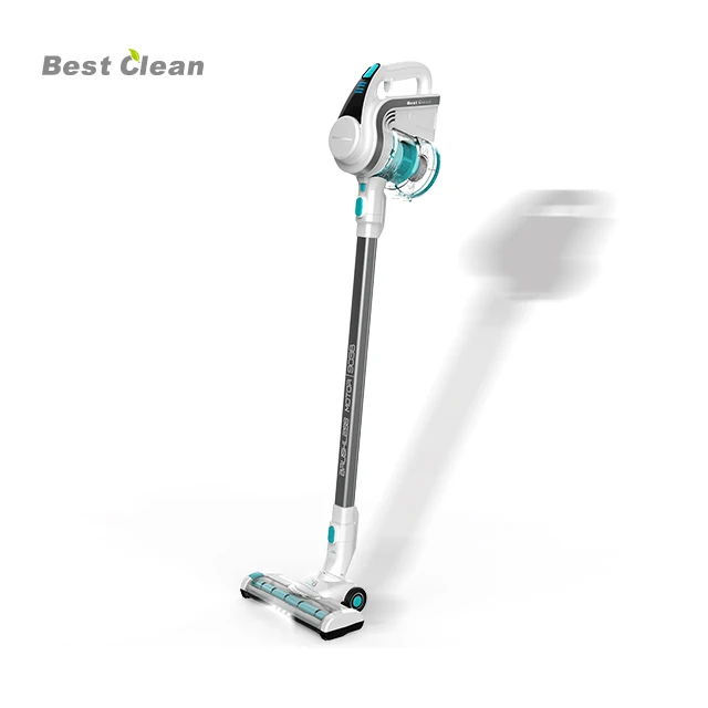 Best Clean Cordless Vacuum Cleaner manufacture Lightweight Handheld Vacuum With Lithium Battery LED Floor Brush