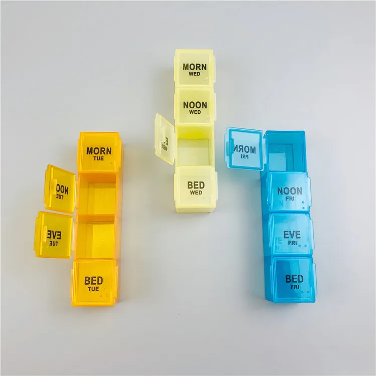 Monthly XL Large Weekly  Medication Big Compartments storage rge Organizer 28 Days Dispenser  Pill Case