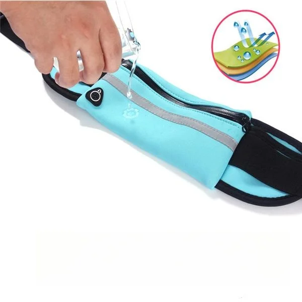 Popular Breathable Waterproof Sports Cycling Chest Handbag Unisex Fanny Pack Ladies Waist Bag