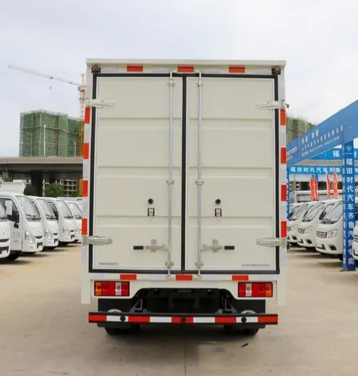Truck Mini Van  Chinese FOTON 3T  Small Cargo Truck Mini Van 4x2 High Quality Engine Lorry