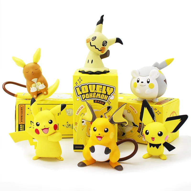 6 шт./набор Pokemones