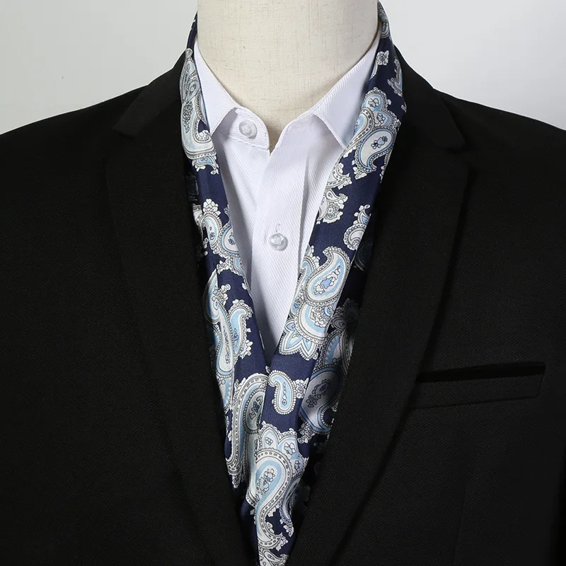 Оптовая продажа, мужской шарф из чистого сатина 100% шелка тутового шелкопряда для костюма и рубашки