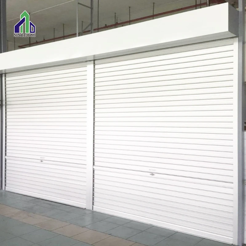 Cheap aluminum alloy rolling door remote control roller shutter door