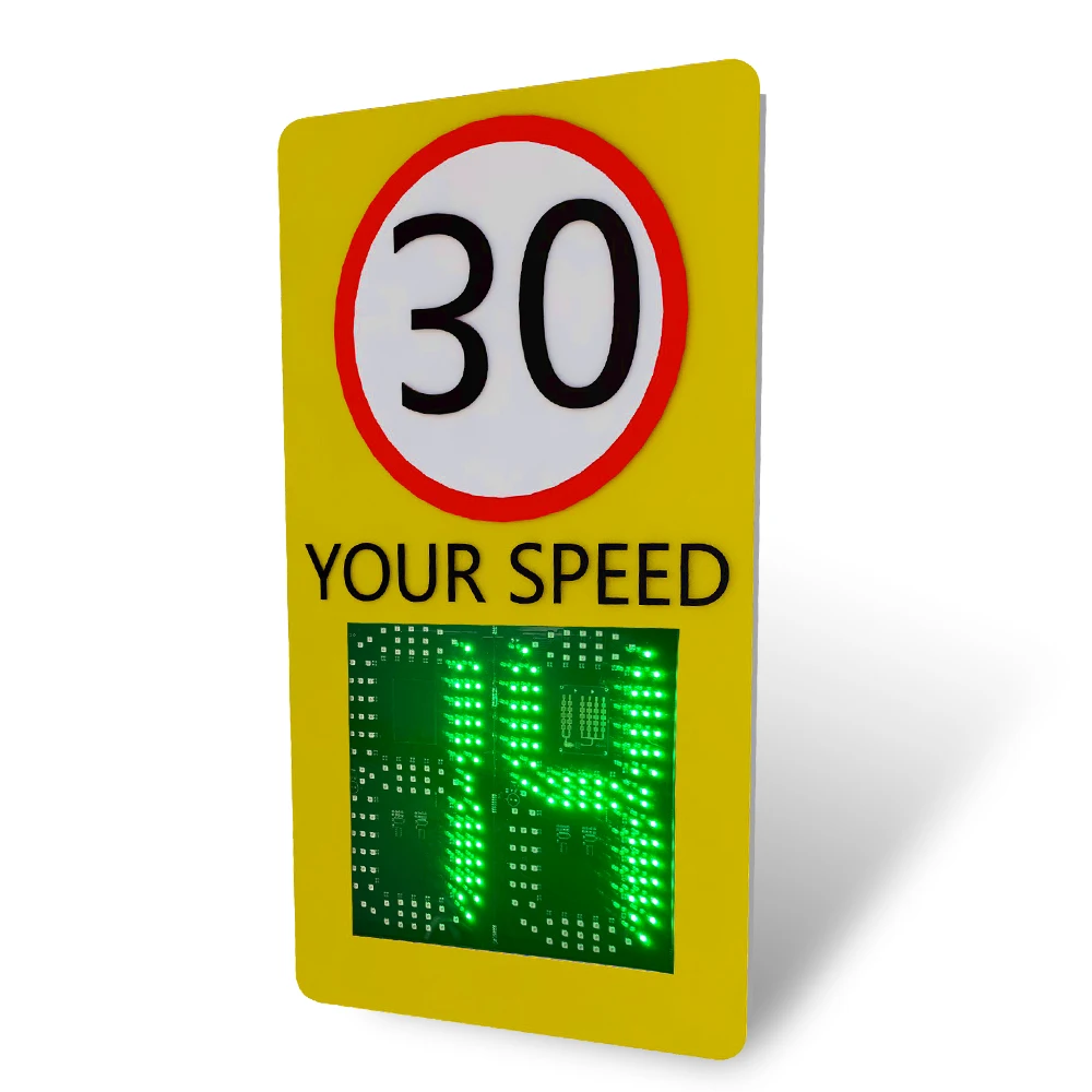 Customized Two Digits speed radar sign for sale high quality speed radar sign cost
