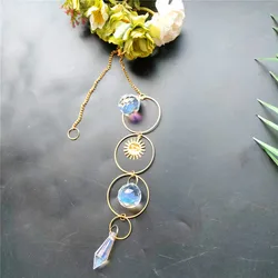 Wholesale Healing Small Sun Catcher Melting Stone Delicate Carving