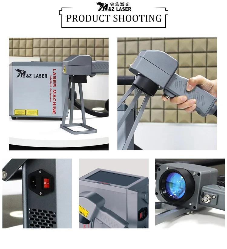 Mini Laser Marking Machine 20W Portable Laser Marking Machine with Built-in Battery Power cord free Laser Mini Marking Machine