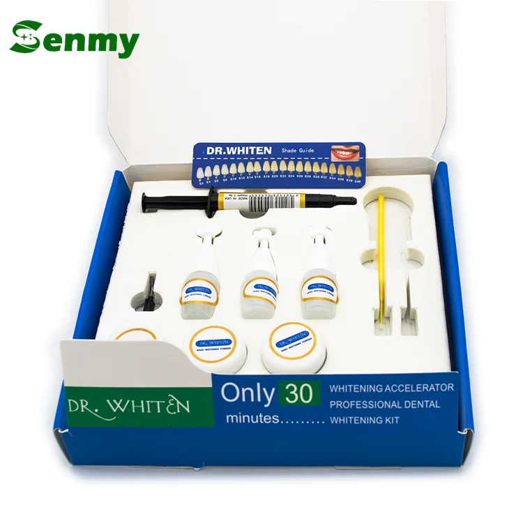 E405 Advanced Teeth Whitening Kits Effect 3 Powder 1 Gum Protector