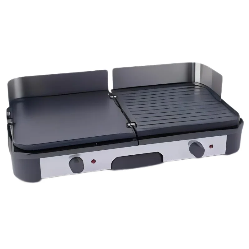 hot sales New factory flat top grill electric flat grill smokeless grill