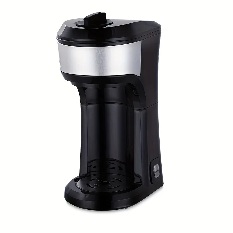 Hot selling single cup 2-in-1 capsule/powder K-cup coffee machine electric drip filter, suitable for office and home use