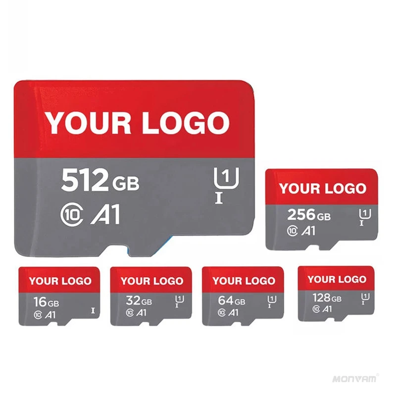 Карта памяти Micro Sd Monvam 2 ГБ 4 8 16 32 64 128 256