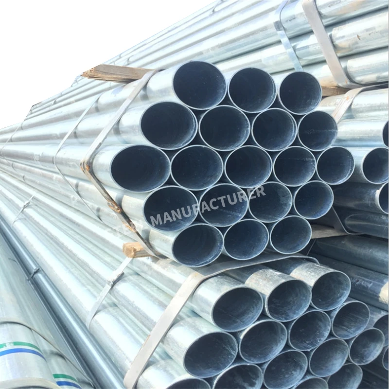 China Manufacturer Boat Use En Dc01 Dx51 Zinc hot Dipped Q235 Galvanized Steel Pipe